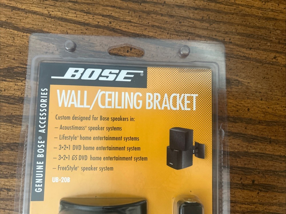 Bose UB-20B Wall Ceiling Bracket Speaker Mount Black New