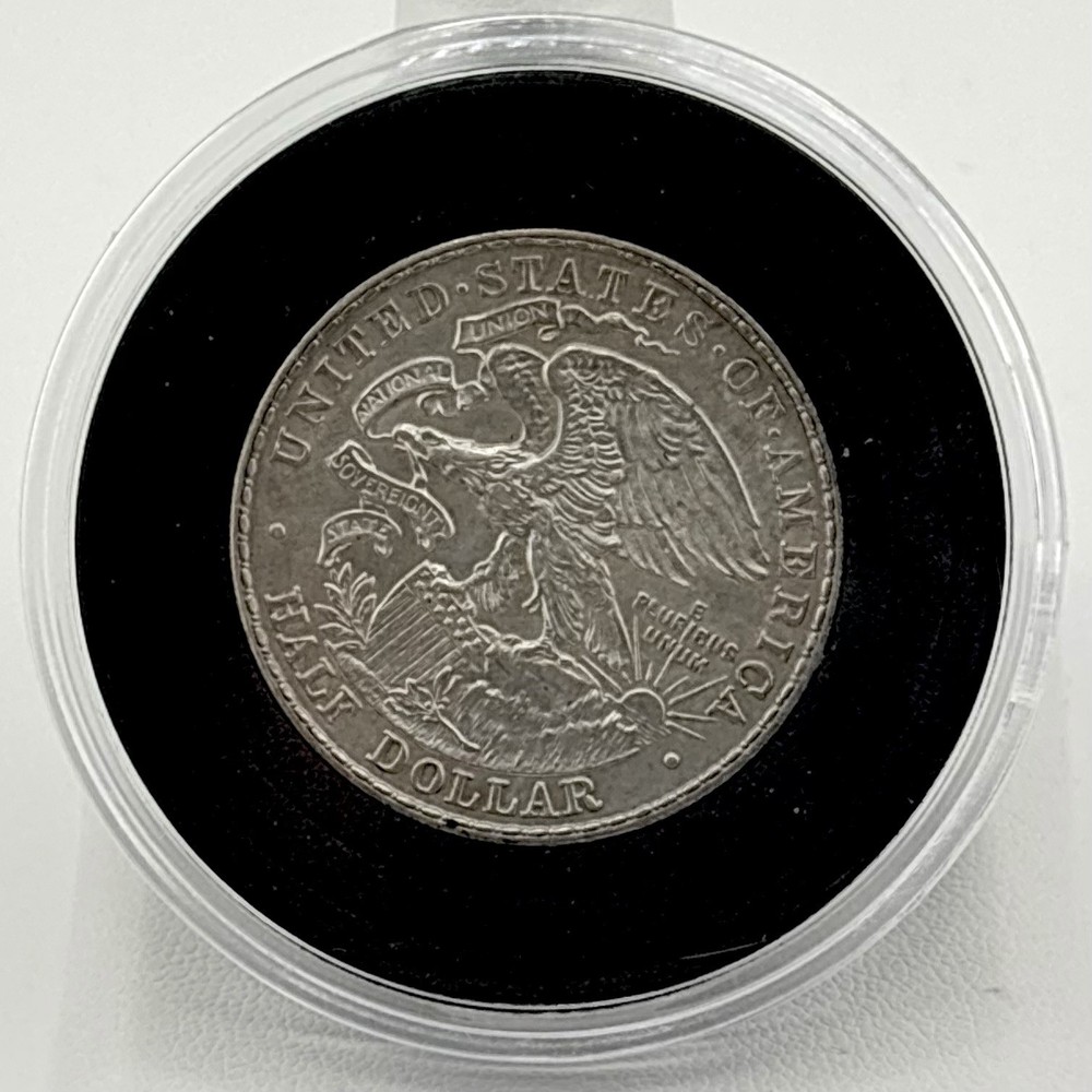 1918 Silver Commemorative Lincoln Illinois Half Dollar Silver