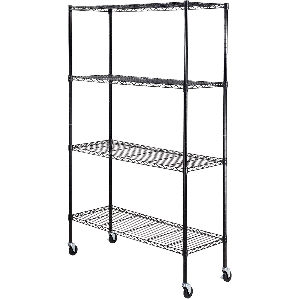 VEVOR Storage Shelving Unit Garage Storage Rack 4-Tier Adjustable 700 lbs Load