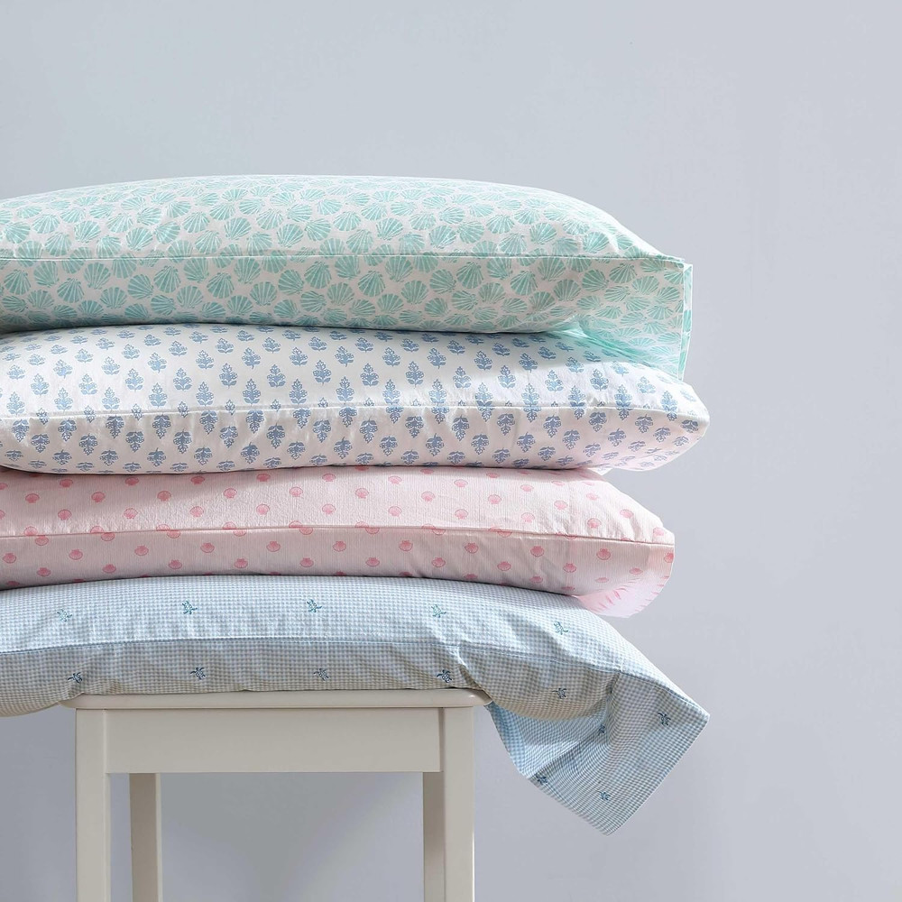 - King Sheet Set, Crisp & Cool Cotton Percale Bedding with Deep Pockets, Lightwe