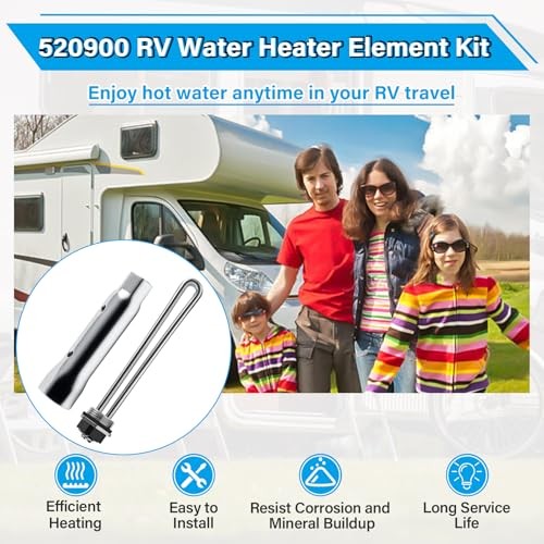 520900 RV Water Heater Element Kit For Suburban RV SW Series Electric Water