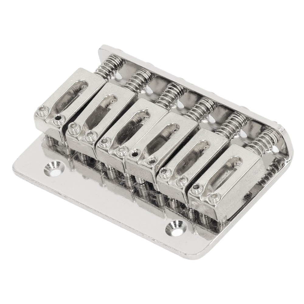 6 String Guitar Fixed Saddle Bridge Hardtail Top Loader Electric Guitar Saddle