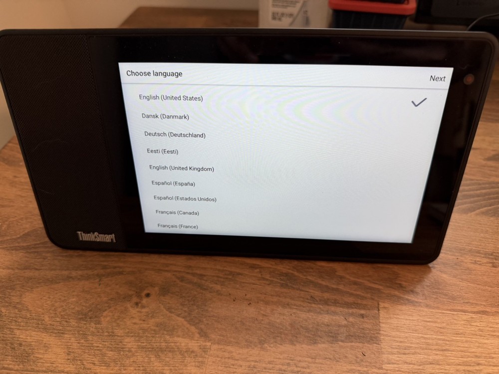 Lenovo ThinkSmart View - Running custom Android firmware