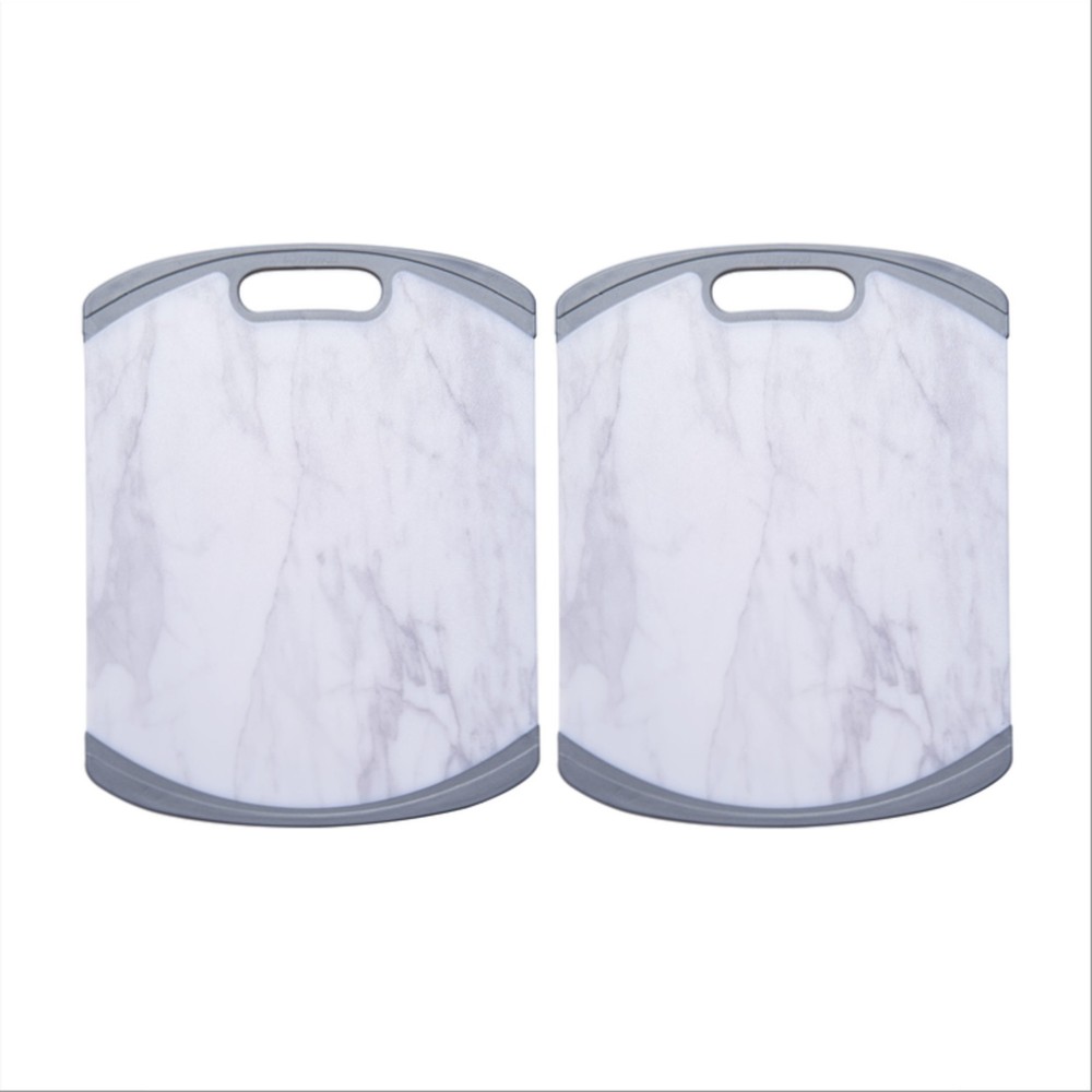Farberware Cutting Board, Marble (2-Pack)