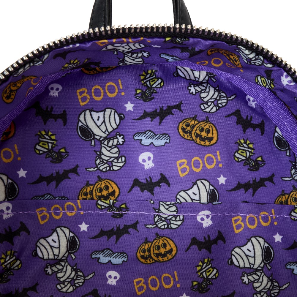 Peanuts Snoopy Mummy Cosplay Glow Mini Backpack