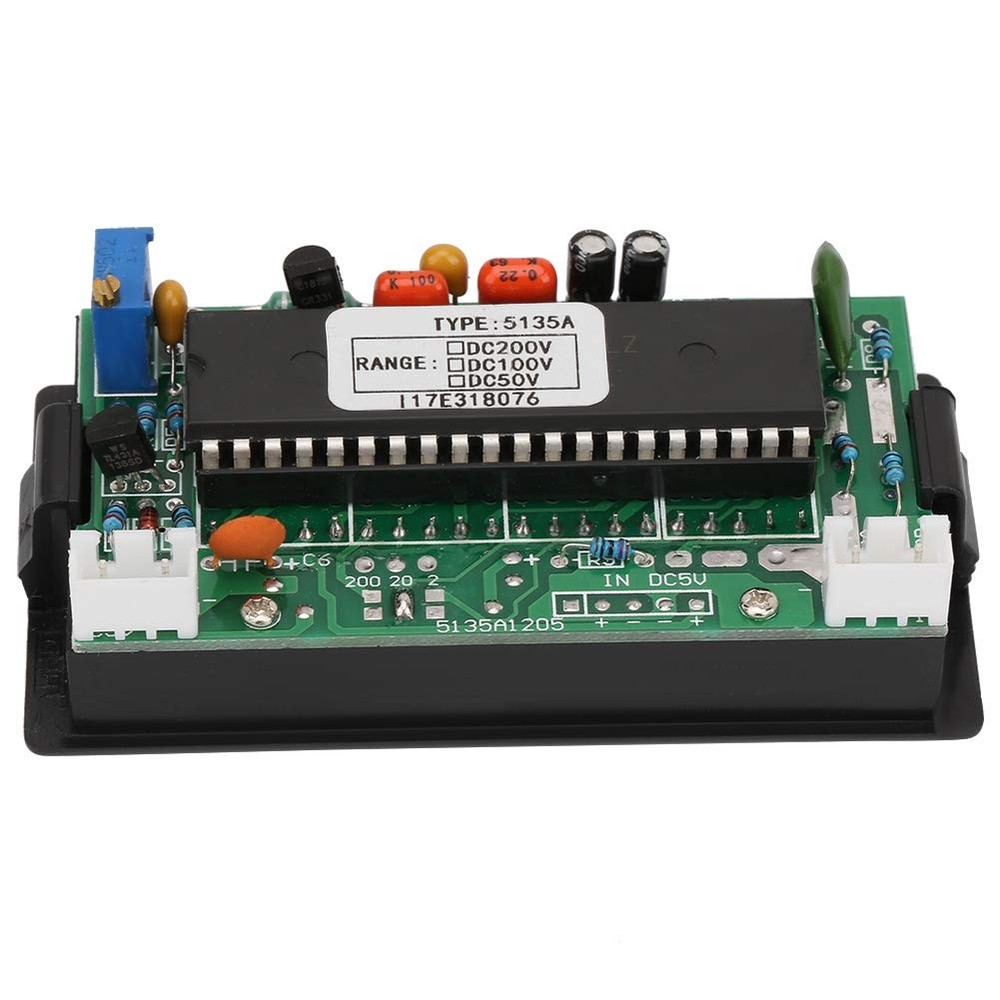 5135a 3 1/2 Digit Red Led Digital Volt Voltmeter Panel Meter Dc Voltmeter Voltag