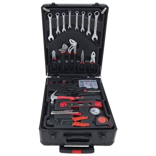 678PCS Complete Home Tool Set Versatile Rolling Tool Kit for Professional 678p