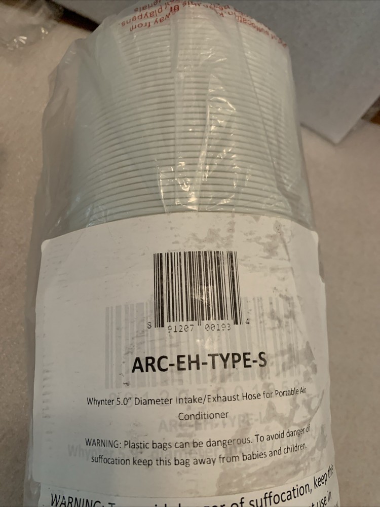 ARC-EH-Type-S, 5" Diameter Extendable Hose for Portable Air Conditioners