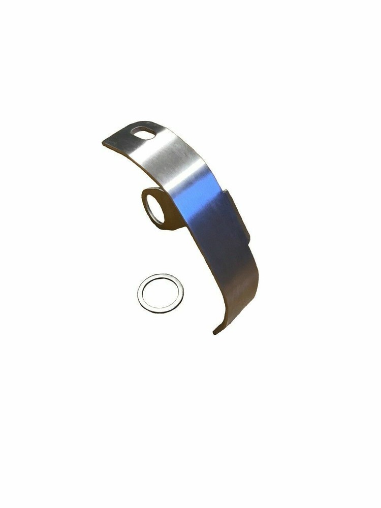 Rolled Vertical License Plate Relocation Holder Bracket for Cafe Racer Custom
