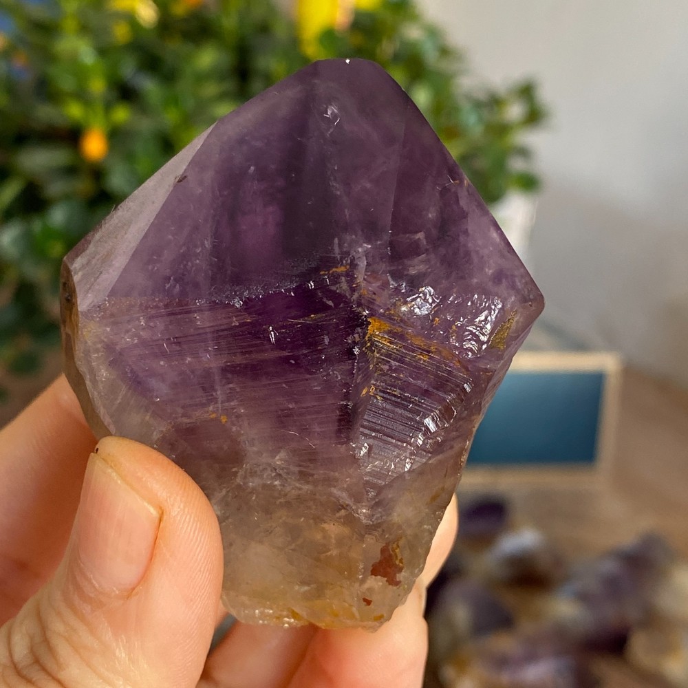 146g Natural Amethyst geode quartz clustercrystal specimen Healing