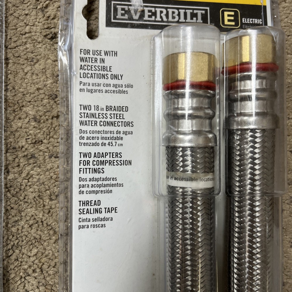 Everbilt Electric Water Heater Installation Kit (2PK)