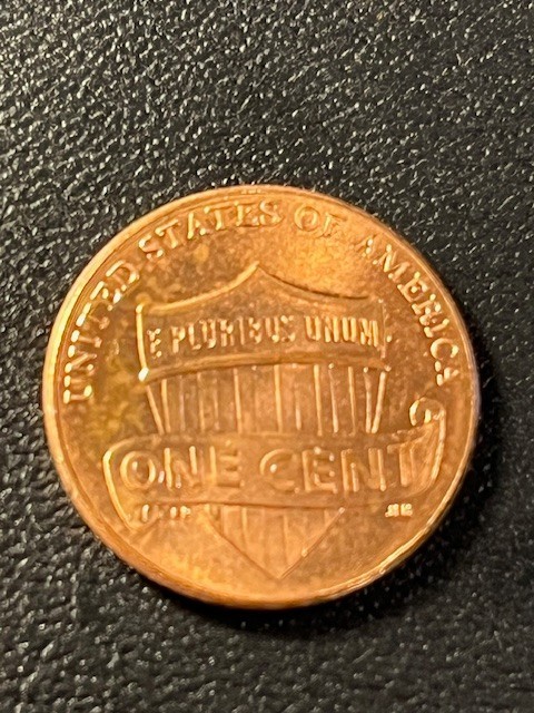 2021 P Penny - Lamination Error - A340