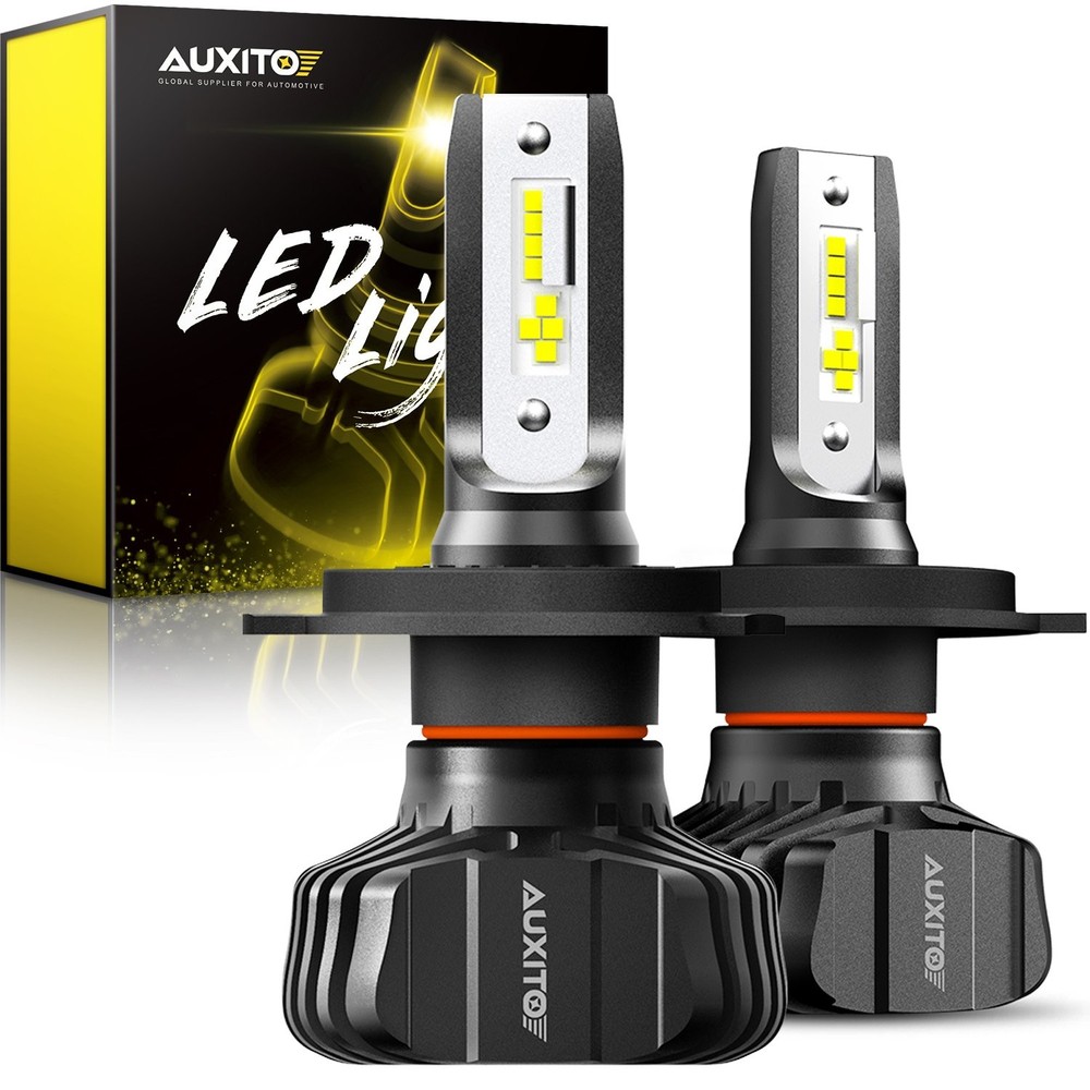 AUXITO H4 9003 LED Headlight Bulbs Hi Low Beam Conversion Kit 6000K White Canbus