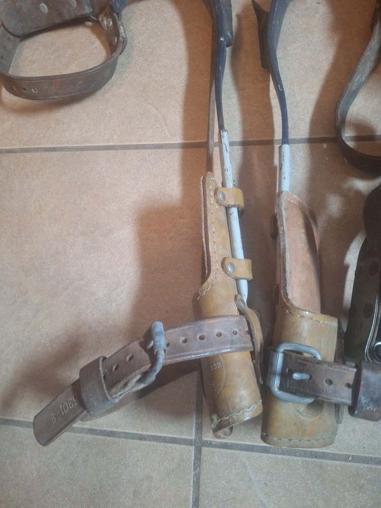 Klein Tree Climbing Spikes Bashlin Linemen Belt