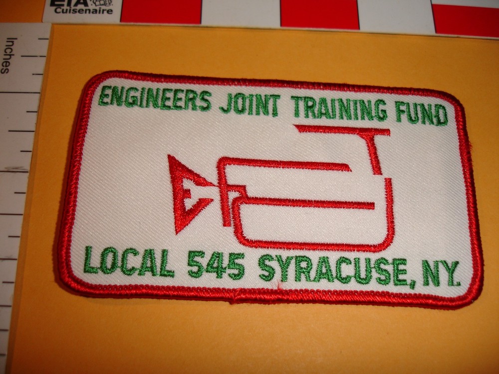 Vintage Advertising Patch Local 545