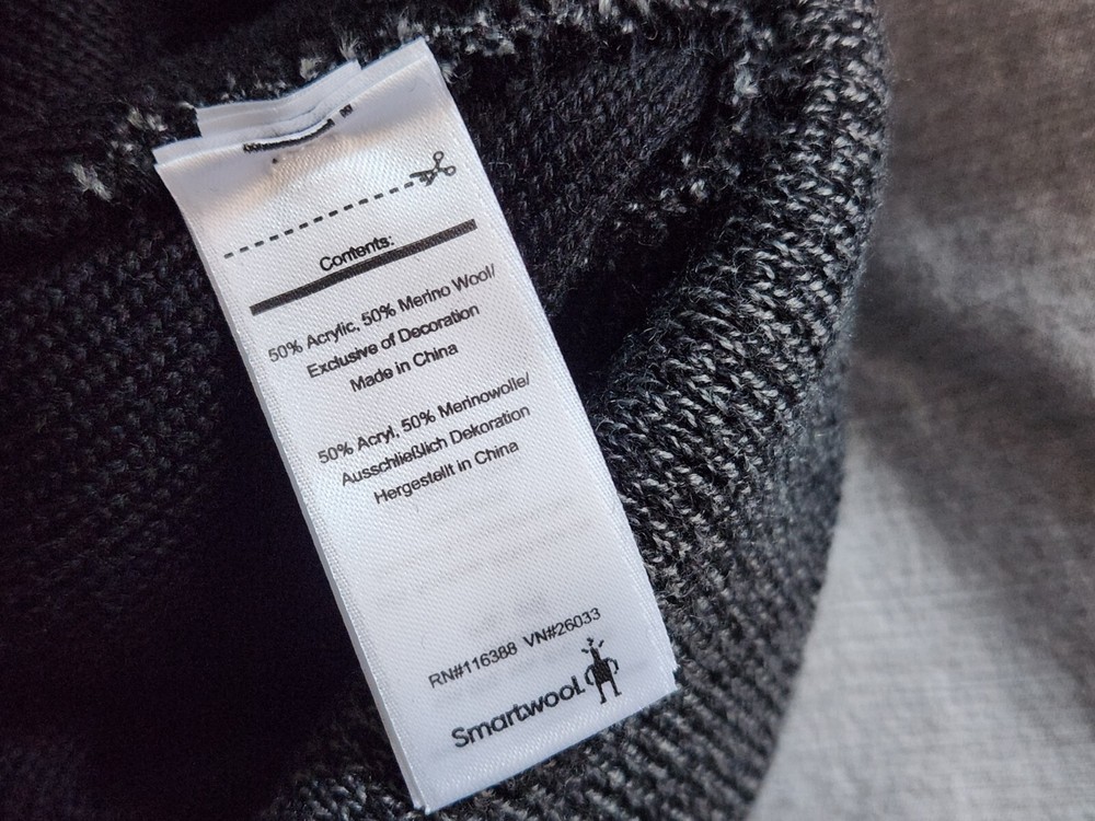 Smartwool Cozy Beanie & Glove set Heathered Charcoal NWT