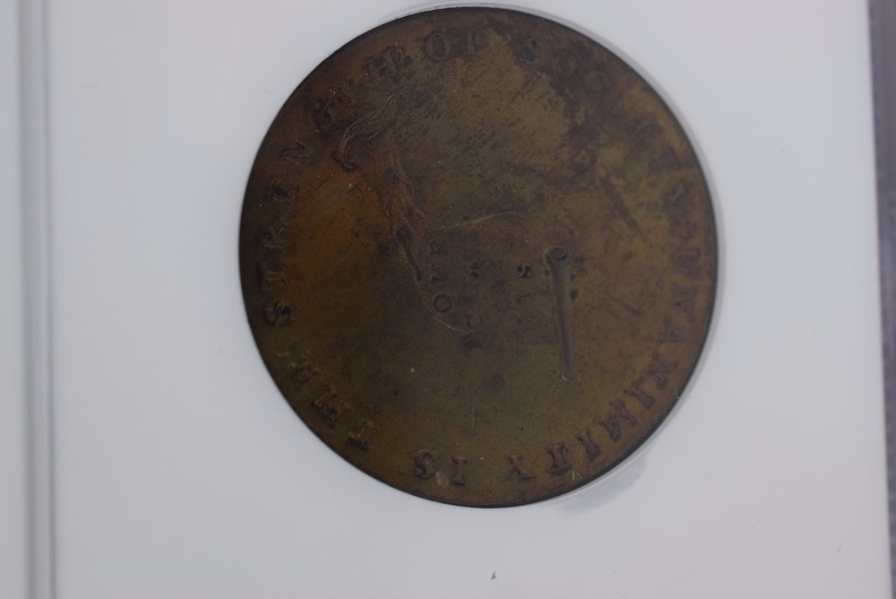 1792 Plain Edge Token Kentucky NGC MS 62 BN *