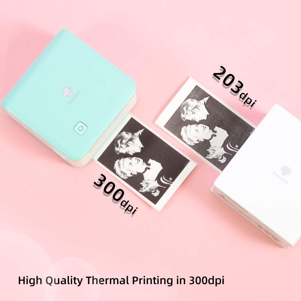 PAPERANG Phomemo M02 Pro 300dpi High Resolution Wireless Thermal Pocket Printer
