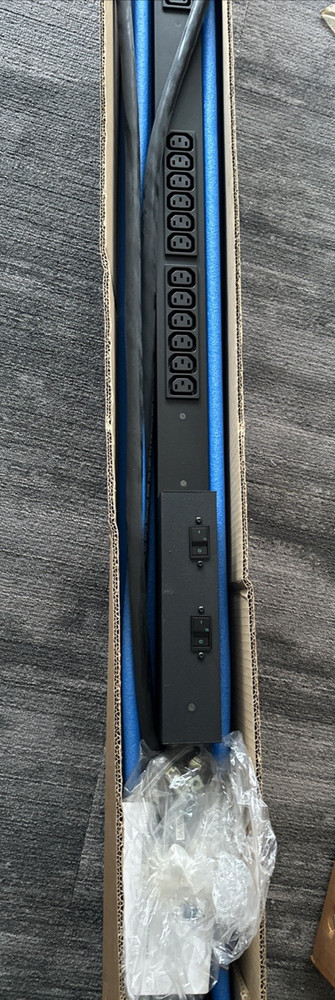 Aphel Technologies Power Distribution Unit Metered PDU Rack Mount, 24 Amp