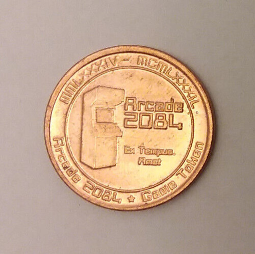 Arcade 2084 Hillsboro, OR Game Token 22mm