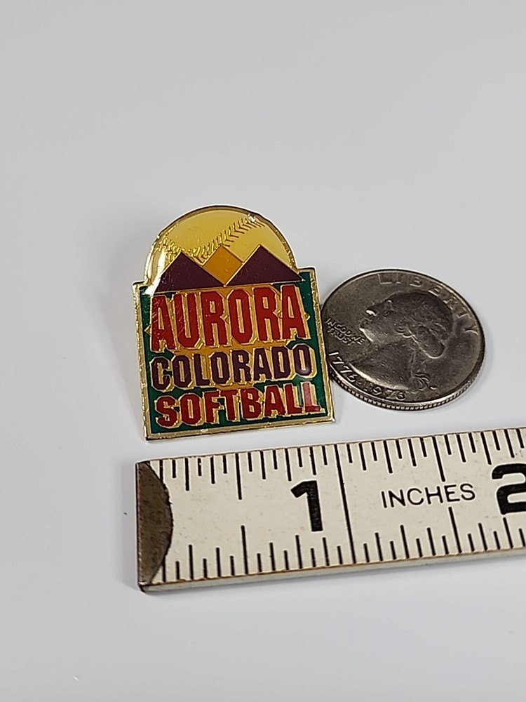 Aurora Colorado Softball Lapel Pin