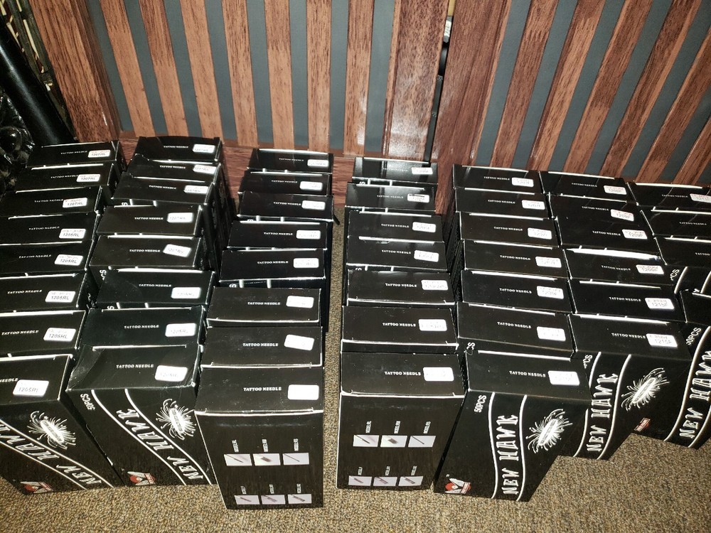 50 Hawk Tattoo Needles Round Liner Shade