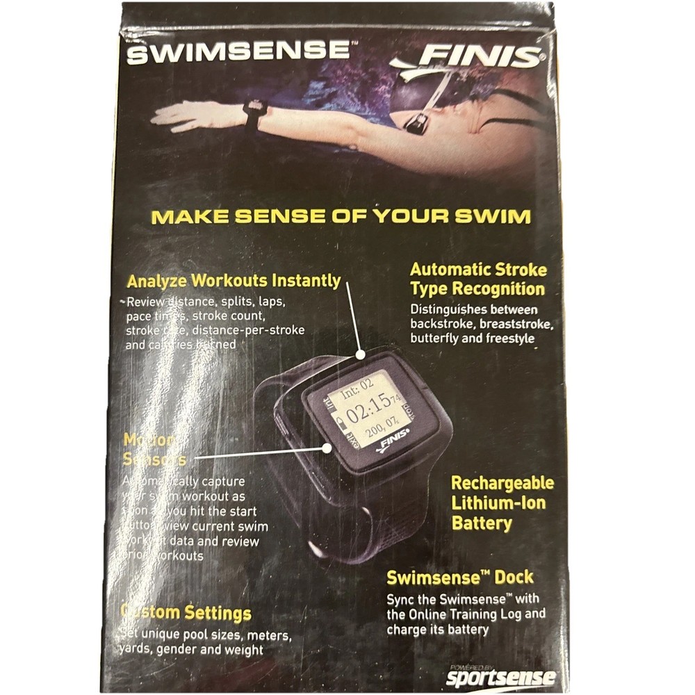 Finis Swimsense tranning watch EUC