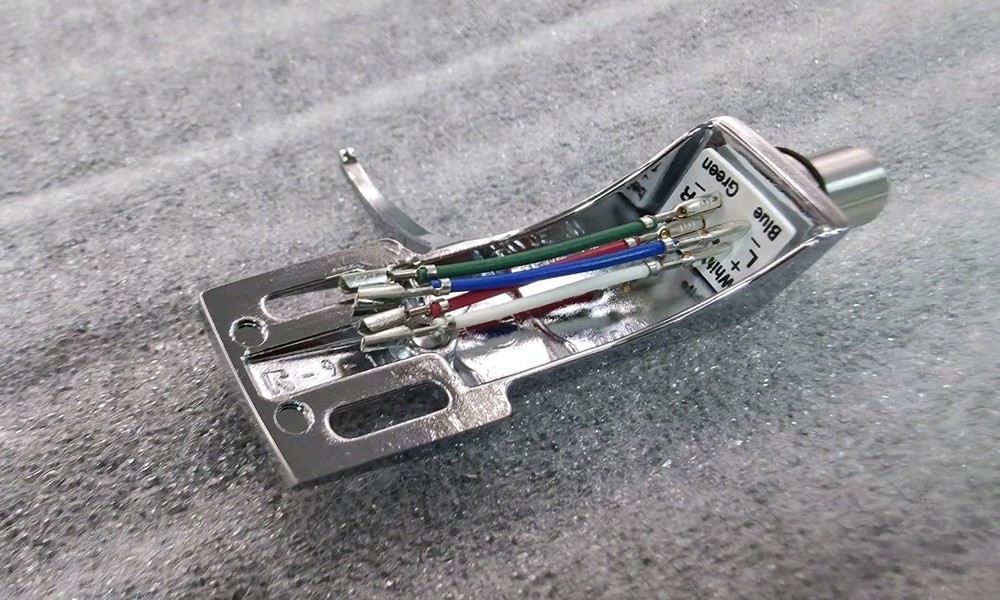 Original Technics Headshell. Extremely Rare. Chrome Plated. "Beautiful"