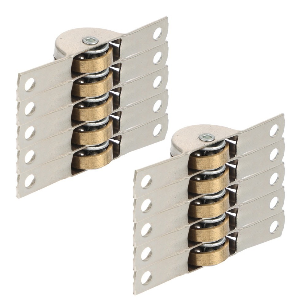10 Pcs Sliding Door Wheels Replacement Rollers Cabinets Doors Pulleys