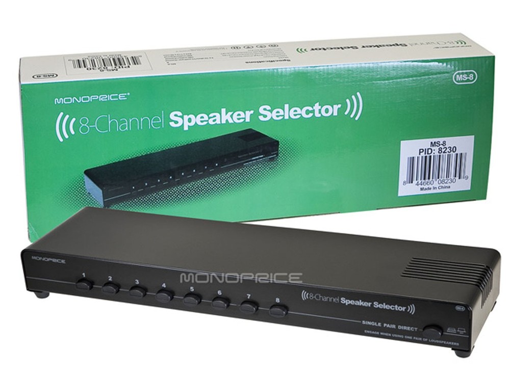 Monoprice 8-Channel Speaker Selector