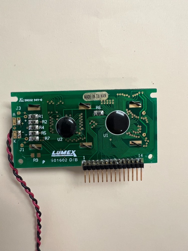 Sentinel 1600 Access Control Keypad Panel Main Board and Display