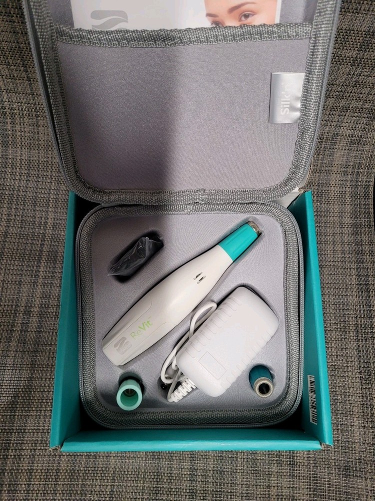 Silk'n ReVit Microderm Diamond Peeling Exfoliation Kit w/ 3 Tips + Case