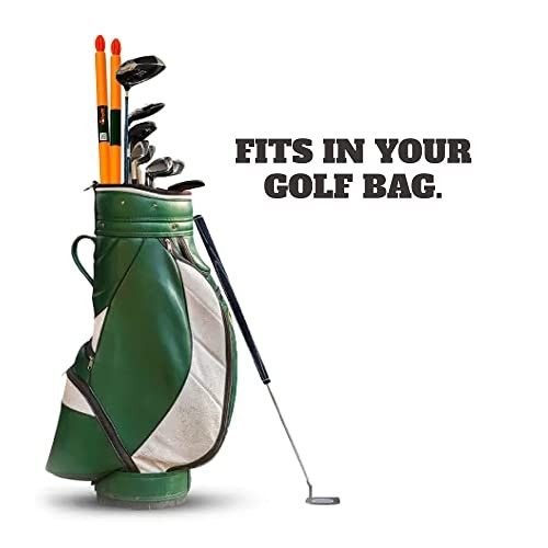 Padded Golf Alignment Rods - Golf Alignment Sticks with Protective Padding,