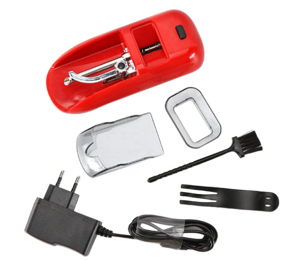 for 8MM cigarette electric Automatic filler puller machine maker red ZX-252