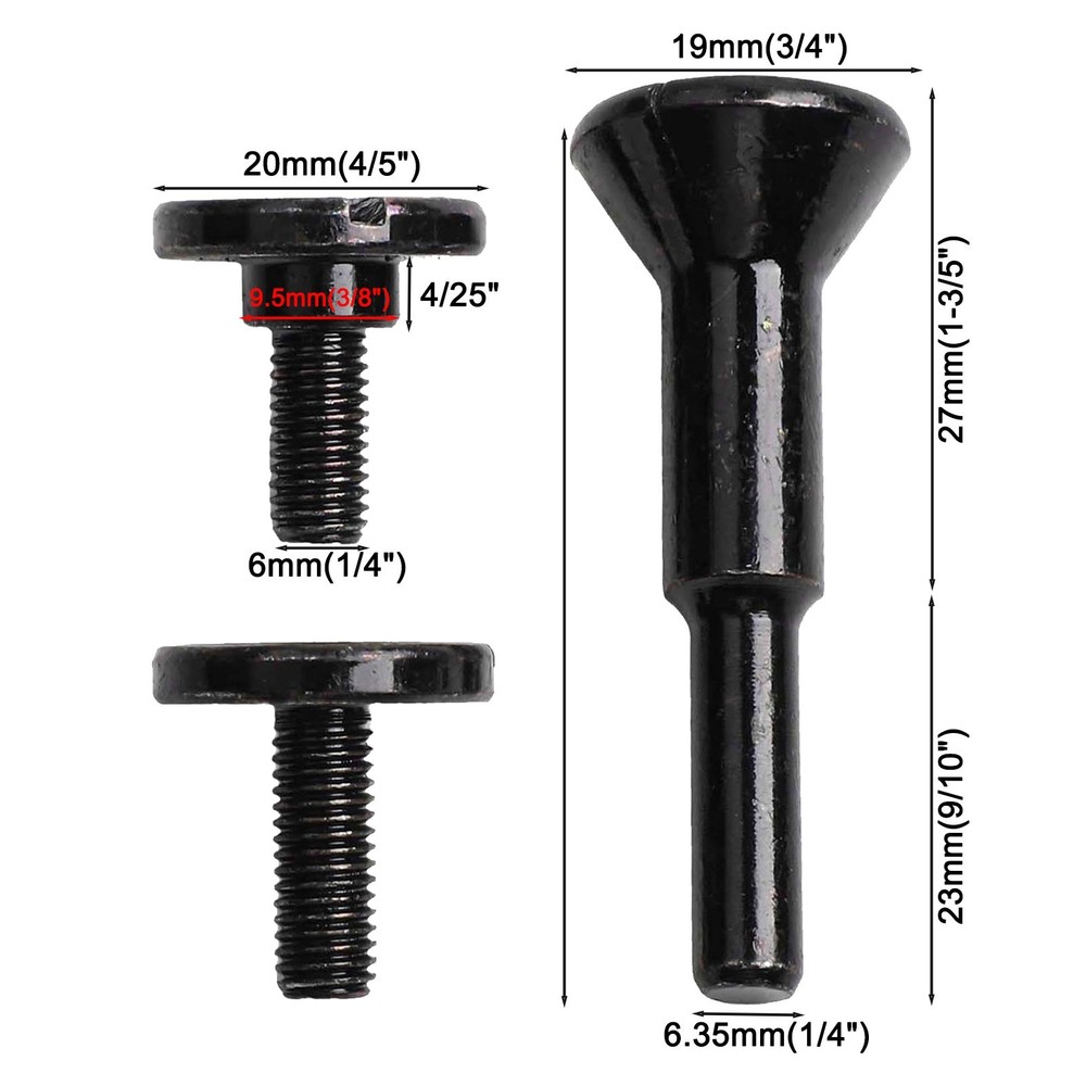 Easily Switch Between Tasks with the 3pcs Multi Functional Mandrel Kit