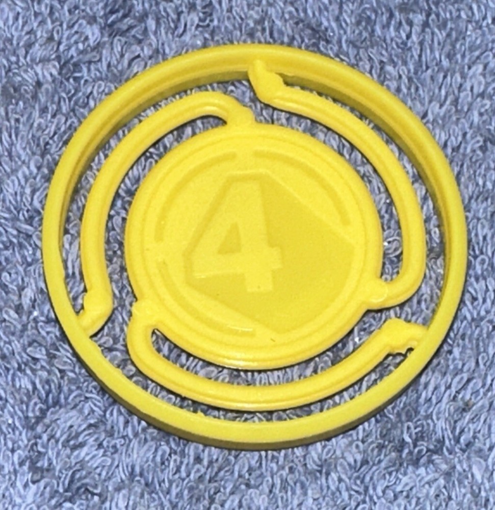 2020 Hasbro Connect 4 Four Blast Powered By Nerf Replacement Disc Yellow