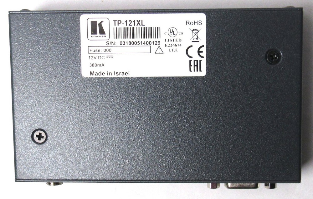 KRAMER TP-121XL Computer Graphics Video & Stereo Audio Twisted Pair Transmitter