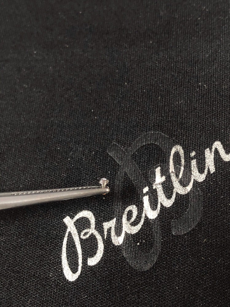 Authentic Breitling 13356 Evolution 13355 Crosswind Stainless Steel Bezel Screw