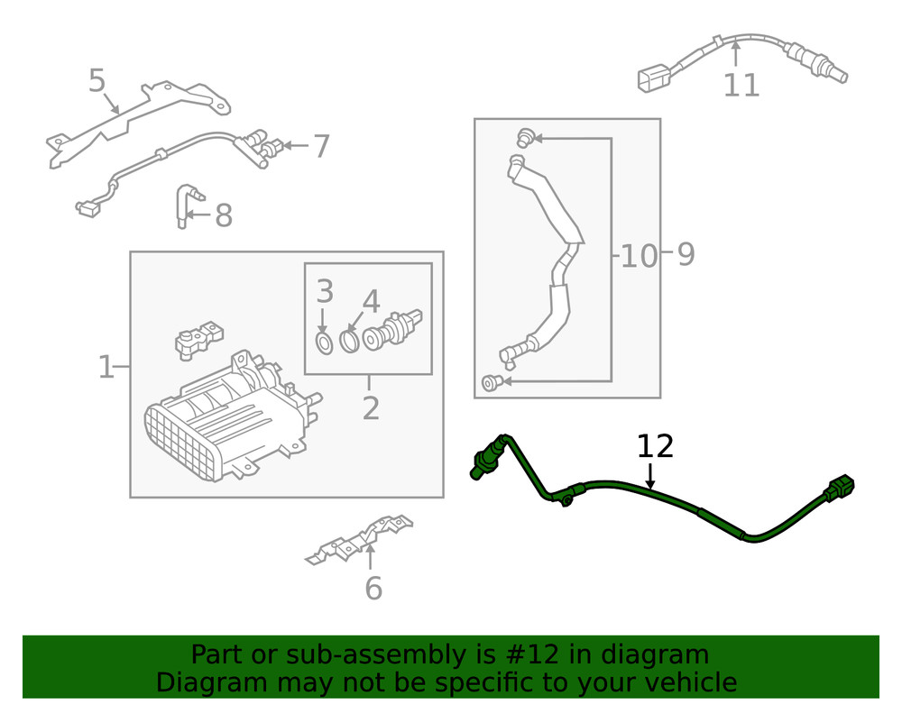 Genuine Mazda Oxygen Sensor PE02-18-86ZA