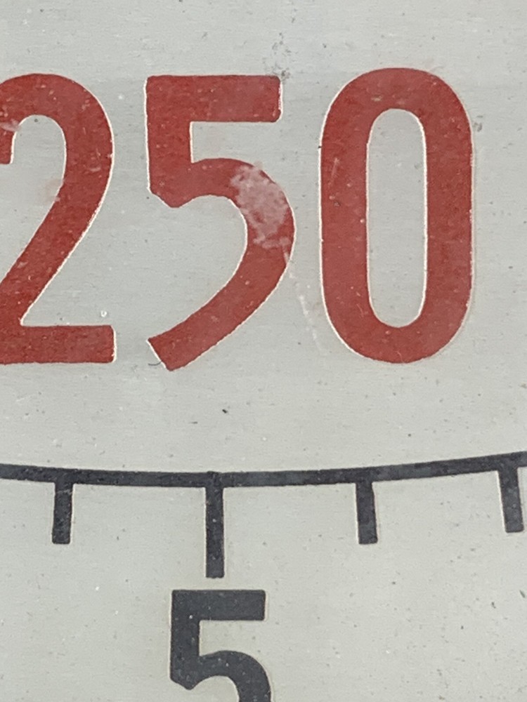 Industrial Neptune Trident Meter 1" Split Case Totalizing 11" Dial Face