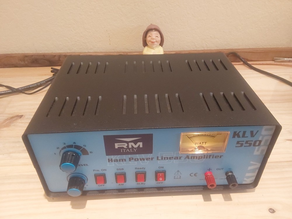 RM Italy KLv505 Base Linear Amplifier Low Drive Tested