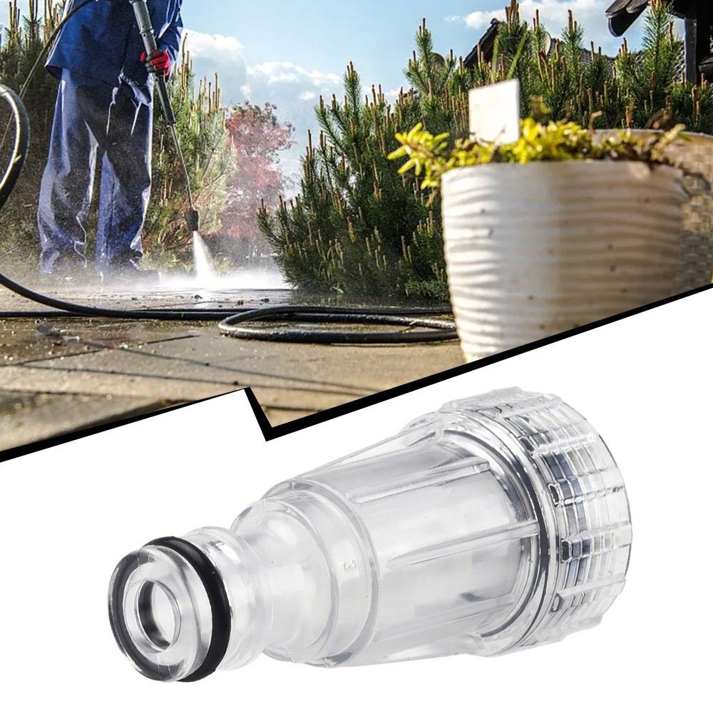 Sturdy ABS Plastic Water Inlet Connector with Filter for Pressure Washer