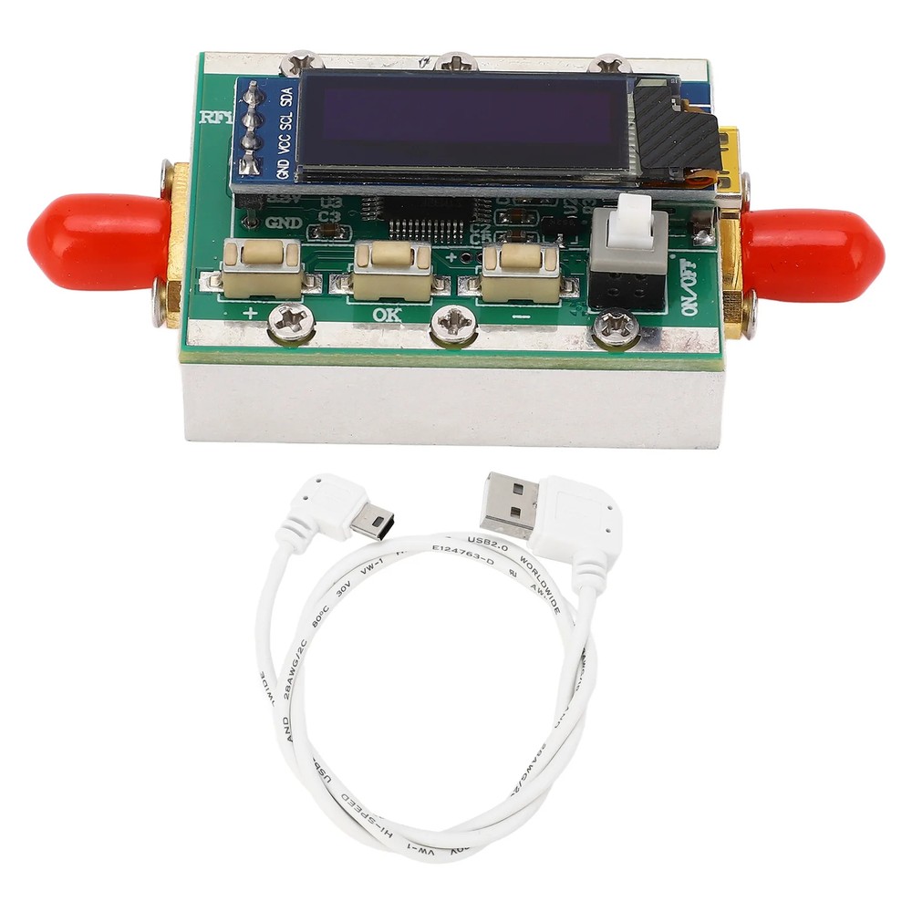 RF Programmable Attenuator 1‑3800MHz Module 0‑31dB adjustable 1dB Step Back