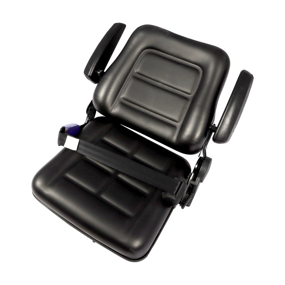 Tractor Forklift Seat Excavator Adjustable Backrest Armrest