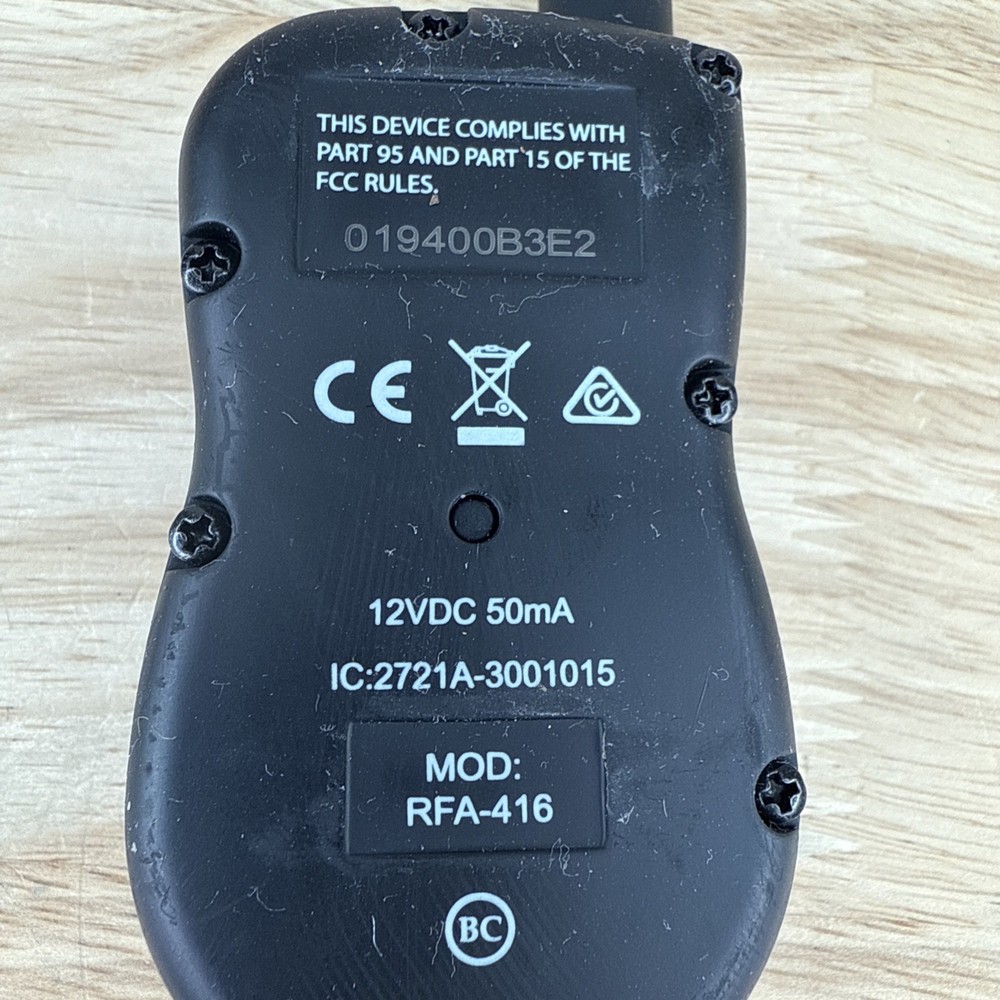 Petsafe RFA-416 Yard & Park Dog Training Collar Remote Control Transmitter Read