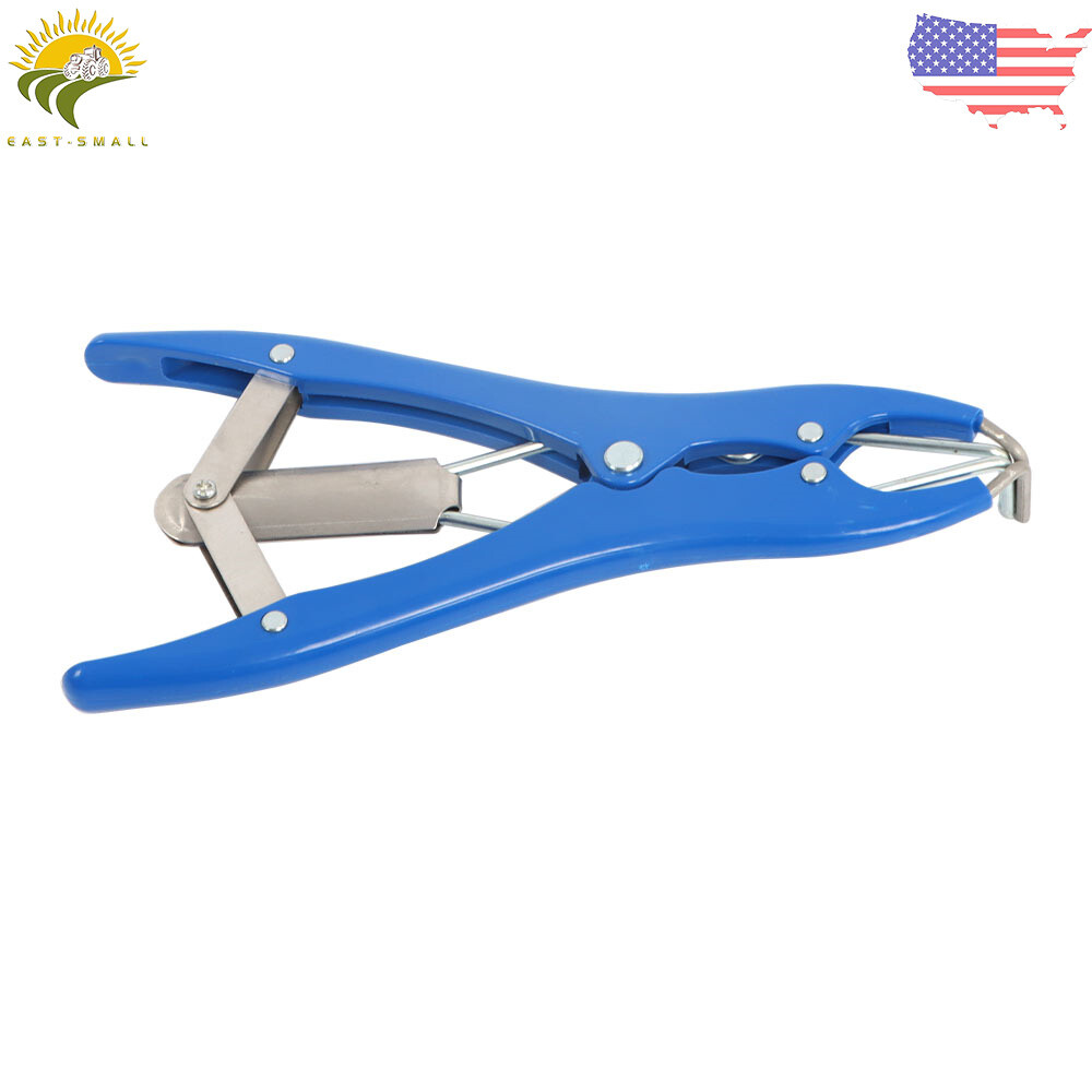 Bander Docking Elastrator Sheep Lamb Castration Applicator ＋ 100 Marking Ring