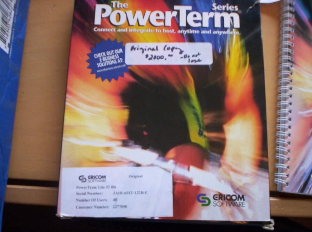 ERICOM POWERTERM LITE 32 BIT with 40 Licenses USED