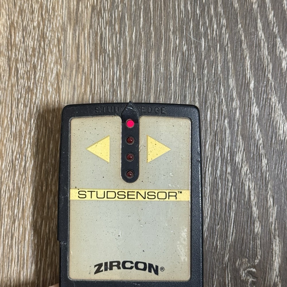 Vintage Zircon StudSensor Made In USA Wall Stud Finder Stud Sensor Tested Works