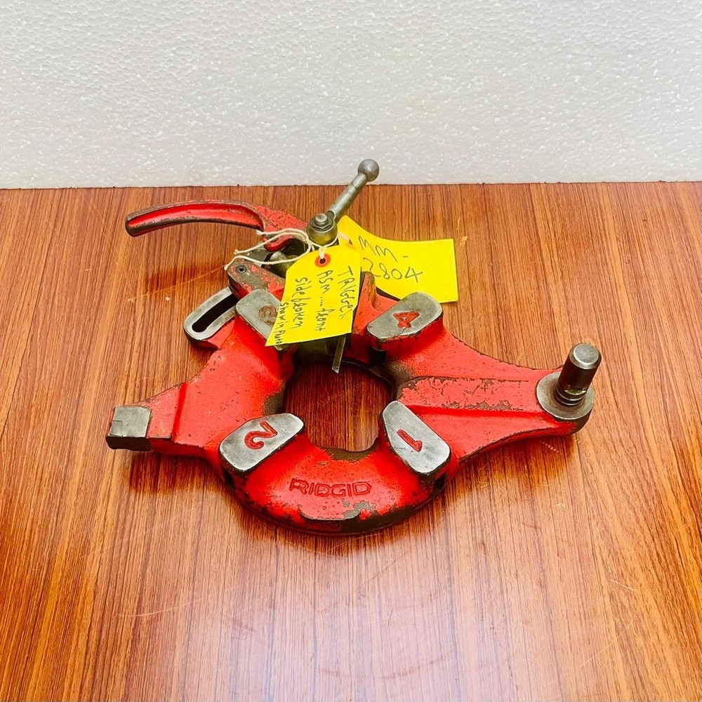 Ridgid Receding Die Head Pipe Threader/Threading Machine ¼"-2" #Broken