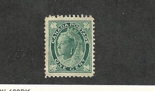 Canada, Postage Stamp, #67 Mint No Gum, 1897